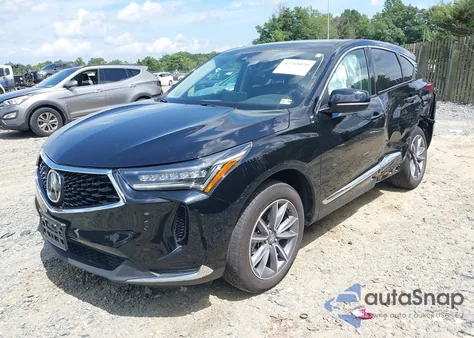 2022 Acura Rdx Technology Package from USA, damaged, VIN 5J8TC2H56NL018266